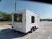 8.5' x 16' White Concession Food Ice Cream Trailer