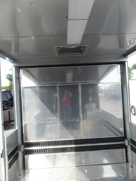 8.5' x 26' Concession Food Trailer Black Event Catering