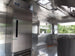 8.5' x 16' Black Flat Front Concession Food Trailer With Appliances