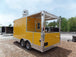 8.5' x 16' Yellow Concession Food Catering Event Trailer