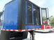 8.5' x 30' Goose-neck Cobalt Blue Food Concession Trailer