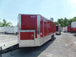 8.5' x 24' Concession Food Red Trailer