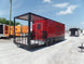8.5' x 26' Red BBQ Event Catering Concession Food Trailer