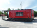 8.5' x 26' Red BBQ Event Catering Concession Food Trailer