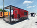 8.5' x 26' Red BBQ Event Catering Concession Food Trailer