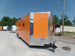 8.5' x 30' Orange Bar Concession Food Trailer