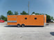 8.5' x 30' Orange Bar Concession Food Trailer