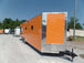 8.5' x 30' Orange Bar Concession Food Trailer