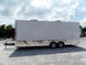 Custom Enclosed Trailer 8.5 X 24 White Storage - SLE Equipment - 6