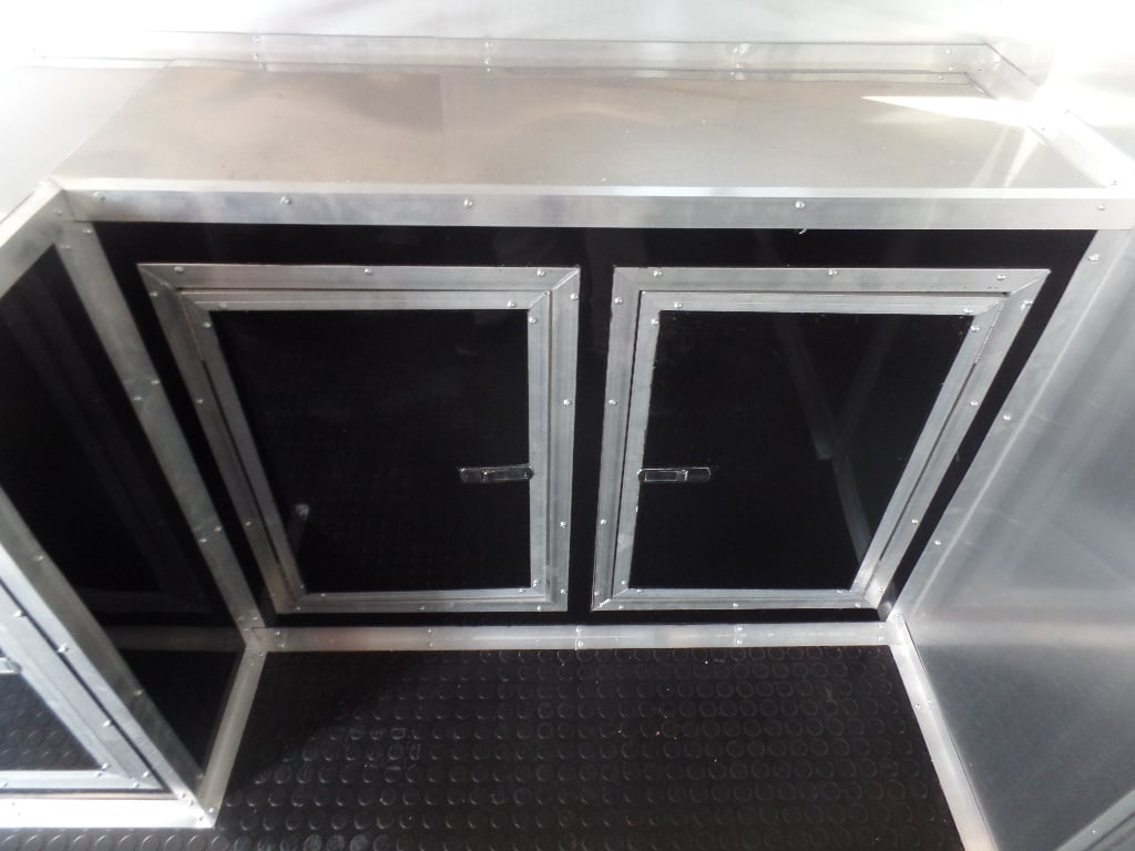 8.5' x 30' Orange Bar Concession Food Trailer