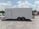 8.5' x 20' White Concession Food Trailer