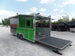 8.5' x 22' Concession Food Trailer Grey/Green Event Catering