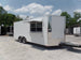 8.5' x 20' White Concession Food Trailer