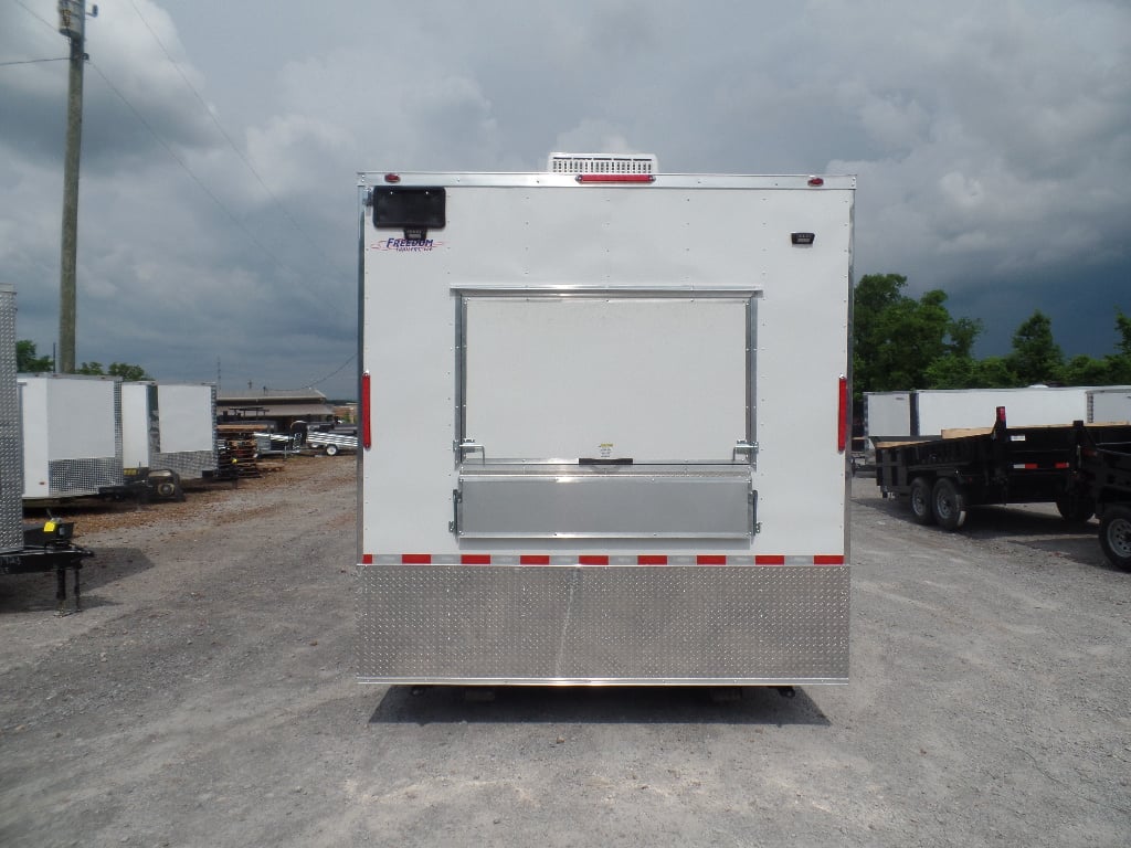 8.5' x 18' Concession Food Trailer With Appliances