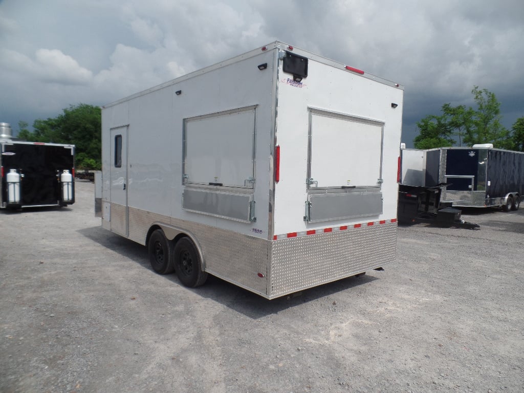 8.5' x 18' Concession Food Trailer With Appliances