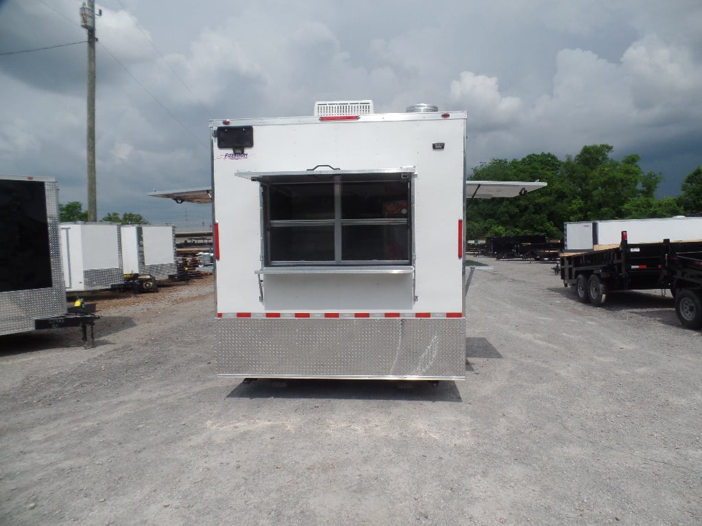 8.5' x 18' Concession Food Trailer With Appliances