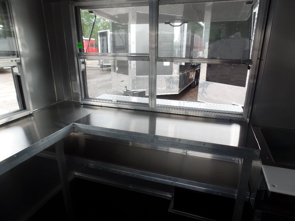 8.5' x 18' Concession Food Trailer With Appliances