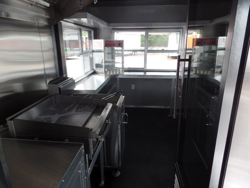 8.5' x 18' Concession Food Trailer With Appliances