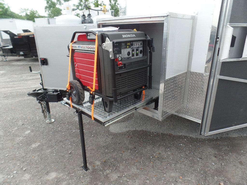 8.5' x 18' Concession Food Trailer With Appliances