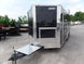 8.5' x 20' Black Food Catering Event Trailer With Appliances