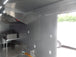 8.5' x 20' Black Food Catering Event Trailer With Appliances