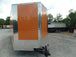 8.5' x 30' Orange Bar Concession Food Trailer With Appliances