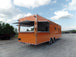 8.5' x 30' Orange Bar Concession Food Trailer With Appliances