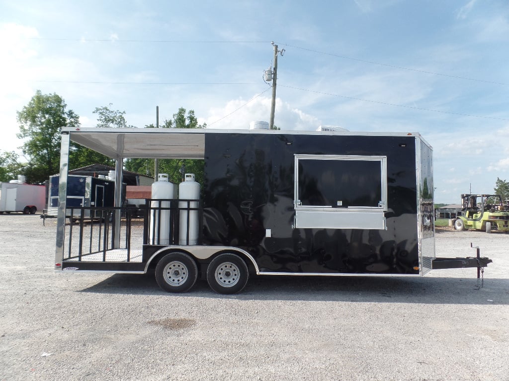 8.5' x 20' Concession Food Catering Vending Trailer With Appliances