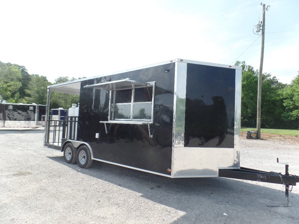 8.5' x 20' Concession Food Catering Vending Trailer With Appliances