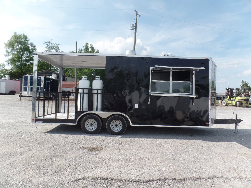 8.5' x 20' Concession Food Catering Vending Trailer With Appliances