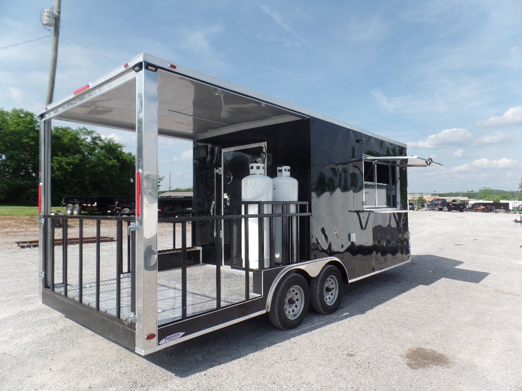 8.5' x 20' Concession Food Catering Vending Trailer With Appliances