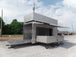 8.5' x 19' Arizona Beige Custom Concession Stage Trailer