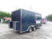 8.5' x 16' Indigo Blue Concession Food Trailer