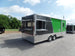 8.5' x 22' Electric Green Concession Food Trailer