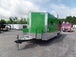 8.5' x 22' Electric Green Concession Food Trailer