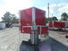 8.5' x 26' Concession Food Trailer Red Event Catering