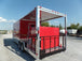 8.5' x 26' Concession Food Trailer Red Event Catering