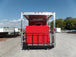 8.5' x 26' Concession Food Trailer Red Event Catering