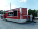 8.5' x 26' Concession Food Trailer Red Event Catering