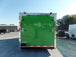 8.5' x 22' Concession Food Trailer Grey/Green Event Catering