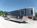 8.5' x 36' Gooseneck Charcoal Grey Concession Food Trailer With Appliances