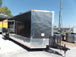 8.5' x 30' Concession Food Trailer Charcoal Grey Event Catering