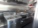 8.5' x 36' Gooseneck Charcoal Grey Concession Food Trailer With Appliances