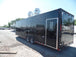 8.5' x 28' Food Concession Black Trailer With Appliances