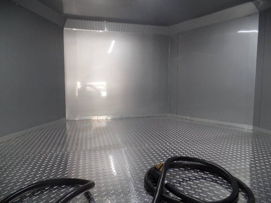 8.5' x 34' Gooseneck Concession Enclosed Food Event Trailer - SLE Equipment - 2