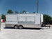 8.5' x 22' White Concession Food Trailer