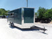 8.5' x 16' Emerald Green Food Event Concession Trailer