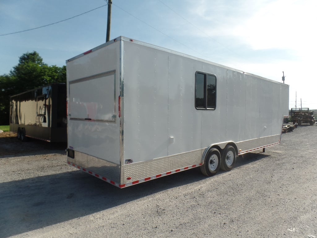 8.5' x 34' Goose-neck Concession Food Trailer With Appliances