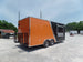 8.5' x 20' Black And Orange Food Catering Concession Trailer