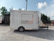8.5' x 12' White Food Catering Concession Trailer